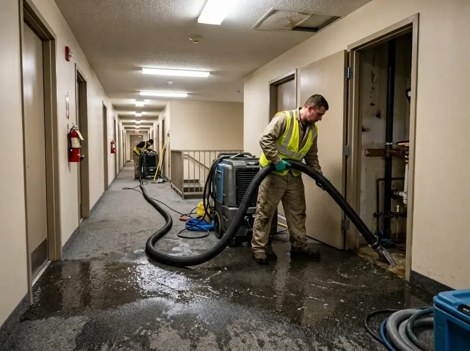 multi-unit-apartment-hallway-f-005 — frequently asked questions, Emergency Burst Pipe Water Extraction & Removal in Dunean,…